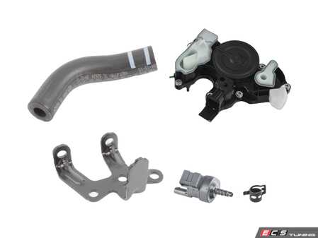 ES#5447385 - 06K103495BM1KT - Pressure Control Valve (PCV) Repair Kit - Also called the "breather valve" or "oil separator". Located on top of the valve cover. - Assembled By ECS - Audi Volkswagen