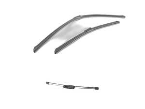 ES#5456445 - 5h6955427KT - Front & Rear Wiper Blade Set - Clear up streaks & improve rainy day visibility - Genuine Volkswagen Audi - Volkswagen