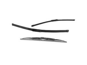 ES#5456522 - 4f9955425kKT - Front & Rear Wiper Blade Set - Clear up streaks & improve rainy day visibility - Bosch - Audi