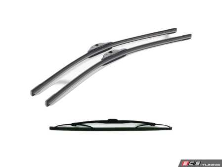 ES#5456524 - 8e9955425cKT - Bosch Aero Front & Rear Wiper Blade Set - Clear up streaks & improve rainy day visibility - Bosch - Audi