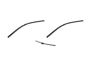 ES#5456526 - 7L6955425KT - Front & Rear Wiper Blade Set - Clear up streaks & improve rainy day visibility - Genuine Volkswagen Audi - Volkswagen