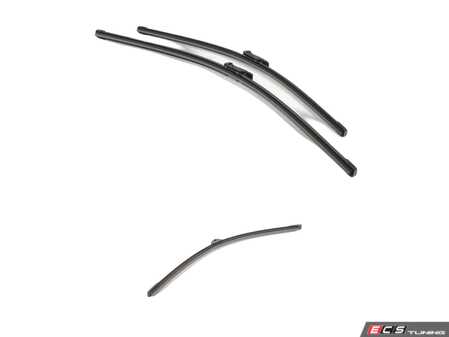 ES#5456536 - 8r0955425k1ktKT - Front & Rear Wiper Blade Set - Clear up streaks & improve rainy day visibility - Bosch - Audi