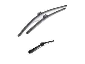 ES#5456539 - 3C9955425KT - Front & Rear Wiper Blade Set - Clear up streaks & improve rainy day visibility - Genuine Volkswagen Audi - Volkswagen