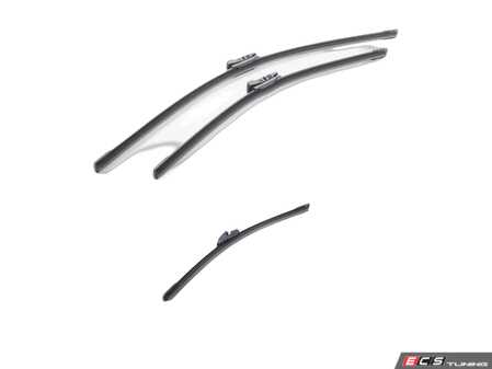 ES#5456540 - 3c9955425cKT - Front & Rear Wiper Blade Set - Clear up streaks & improve rainy day visibility - Bosch - Volkswagen