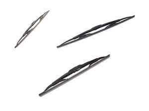 ES#5456606 - 40713KT - Front & Rear Bosch Micro Edge Wiper Blade Set - Clear up streaks & improve rainy day visibility - Bosch - Volkswagen