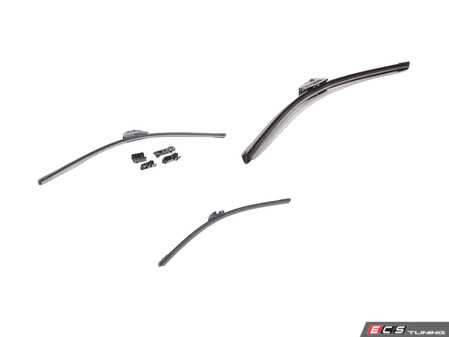 ES#5456610 - 3397008006cKT - Front & Rear Wiper Blade Set - Clear up streaks & improve rainy day visibility - Bosch - Volkswagen