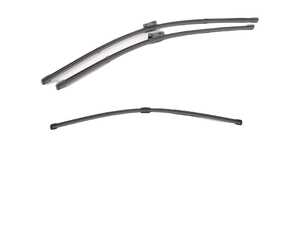 ES#5456616 - 8k9955425ccktKT - Front & Rear Aero Wiper Blade Set - Clear up streaks & improve rainy day visibility - Genuine Volkswagen Audi - Audi