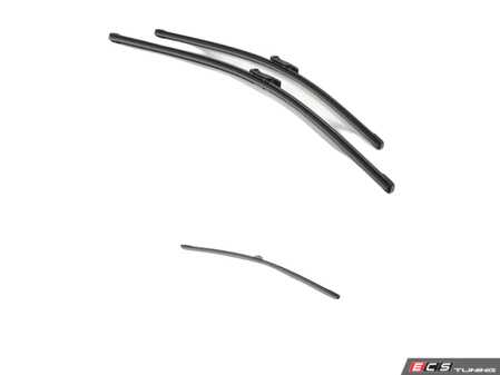 ES#5456736 - 95862805001cKT - Front & Rear Aero Wiper Blade Set - Clear up streaks & improve rainy day visibility - Bosch - Audi