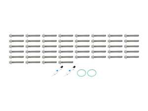 ES#5456803 - M157M278RSKT3 - M157 / M278 Valve Cover Reseal Kit - Reseal your leaking M157 or M278 valve covers the right way with genuine liquid sealant, new aluminum hardware, and high pressure fuel pump seals. - Genuine Mercedes Benz - Mercedes Benz