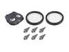 ES#5456865 - 06k103269fktKT - Upper Timing Chain Cover Kit  - New upper timing cover, magnet gasket, and hardware - Assembled By ECS - Volkswagen