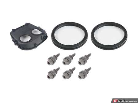ES#5456865 - 06k103269fktKT - Upper Timing Chain Cover Kit  - New upper timing cover, magnet gasket, and hardware - Assembled By ECS - Volkswagen