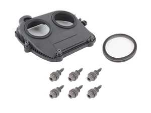ES#5456869 - 06K103269FKT - Upper Timing Chain Cover Kit  - New upper timing cover, magnet gasket, and hardware - Genuine Volkswagen Audi - Volkswagen