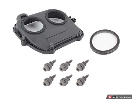 ES#5456869 - 06K103269FKT - Upper Timing Chain Cover Kit  - New upper timing cover, magnet gasket, and hardware - Genuine Volkswagen Audi - Volkswagen