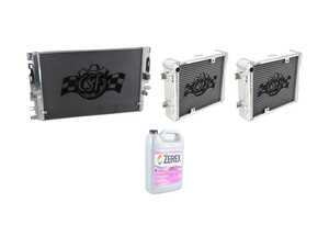 ES#5456916 - 8187KT - CSF High Performance Radiator Kit - Set Of 3 - Upgrade your cooling and eliminate heat soak issues in your AMG! Kit includes left and right side radiator, and center CSF upgraded radiator with Zerex G40 Coolant! - CSF - Mercedes Benz