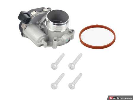 ES#5456923 - 06F133062TKT - Throttle Body With Installation Kit - A simple kit to replace you faulty throttle body - Assembled By ECS - Audi Volkswagen