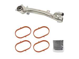 ES#5456940 - 2642004201KT - M264 Coolant Pipe Upgrade Kit - Includes upgraded metal coolant pipe, intake manifold gaskets, and genuine coolant! - Assembled By ECS - Mercedes Benz