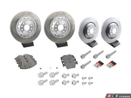 Genuine Volkswagen Audi - 5wa698151rfKT - Front & Rear Brake Service ...