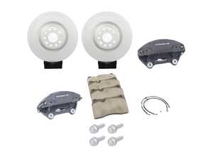ES#5456980 - mqbmacanbbKT - Macan Big Brake Kit  - Featuring Macan Calipers and ECS MK5 R32 Rotors. - Assembled By ECS - Audi Volkswagen