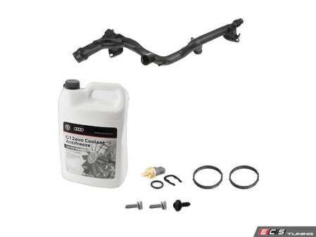 ES#5457084 - 06E121045BBKT - Coolant Supply Pipe Kit - Everything you need to fix your broken or leaking supply pipe! - Assembled By ECS - Audi