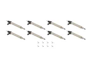 ES#5457238 - 256070560080KT2 - Fuel Injector Service Kit - Includes all 8 injectors with installation kits. For all M176, M177, M178, M278, and M157 engine applications. - Assembled By ECS - Mercedes Benz