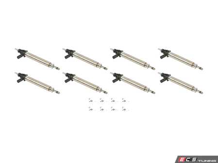 ES#5457238 - 256070560080KT2 - Fuel Injector Service Kit - Includes all 8 injectors with installation kits. For all M176, M177, M178, M278, and M157 engine applications. - Assembled By ECS - Mercedes Benz