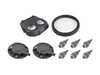 ES#5457309 - 06K103269FKT1 - Upper Timing Chain Cover Kit W/ Magnets - Assembled By ECS - Volkswagen
