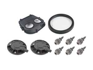 ES#5457309 - 06K103269FKT1 - Upper Timing Chain Cover Kit W/ Magnets - Assembled By ECS - Volkswagen