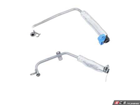 ES#5457666 - 2702030900KT - Turbocharger Coolant Lines Kit - Includes turbocharger cooling return and feed lines - URO - Mercedes Benz