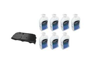 ES#5457683 - 24118743462KT2 - Automatic Transmission Service Kit - GA8HP51X / GA8HP51Z - Includes all the necessary components for a complete transmission service - Featuring a new ZF Pan & Filter Assembly, Lifeguard 8 Fluid, a pan gasket, installation hardware, and fill & drain plugs - ZF - BMW
