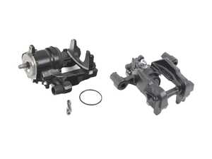 ES#5457705 - 8v0615423eKT - Rear Caliper Set - Black  - Does not include the parking brake motors or caliper carriers - Genuine Volkswagen Audi - Audi Volkswagen