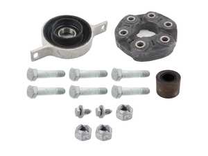 ES#5460669 - f2xm235xdsohKT - Driveshaft Overhaul Kit - Includes the basic components needed when replacing the center support bearing and front universal joint, featuring quality aftermarket components - Assembled By ECS - BMW