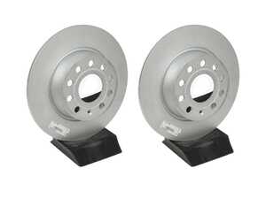 ES#5470091 - 5qm615601eKT - Rear Brake Rotors - Pair (272x10) - Genuine Replacement - Genuine Volkswagen Audi - Volkswagen