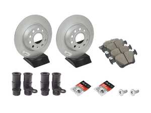 ES#5470149 - ta0srbsKT - Rear Brake Service Kit - (272x10) - Featuring genuine rotors and pads - Genuine Volkswagen Audi - Volkswagen