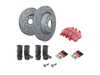 ES#5470161 - TA0SRBS3KT - Rear Brake Service Kit - Basic (272x10) - Includes BSD Blade Rotors & RedStuff Pads - Assembled By ECS - Audi Volkswagen