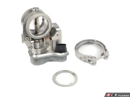 ES#5470491 - 1K0253691DKT - Exhaust Flapper Motor Kit - Flapper motor located between the catalytic converters - Assembled By ECS - Volkswagen