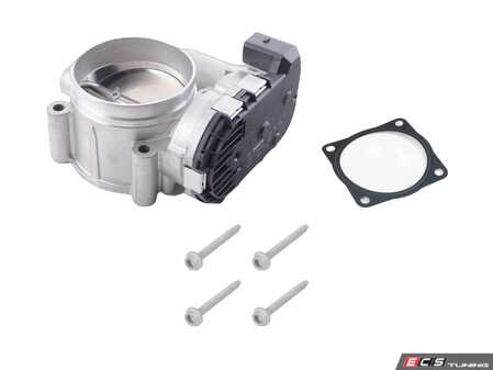 ES#5470516 - 079133062CKT1 - Throttle Body Kit - Includes the throttle position sensor, gasket, and necessary hardware - Assembled By ECS - Audi Volkswagen