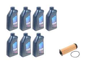 ES#5470795 - 83215b5c945KT1 - Genuine BMW Oil Service Kit - 0w-12 (LL-22 FE++) - Includes 0w-12 Genuine BMW engine oil and a new filter with sealing o-rings - Genuine BMW - BMW
