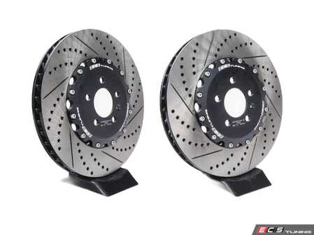 ES#6536 - mk4s3rs - Brake Rotors - Pair (332x32) - Pair of replacement rotors & hats for existing Stage III customers only - ECS - 
