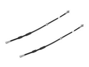 ES#5480462 - 5qm611701cKT - Front Brake Hose - Pair - Restore your pedal feel and braking confidence with a fresh pair of Genuine VW/Audi front brake lines. - Genuine Volkswagen Audi - Volkswagen