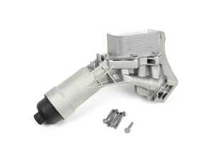 ES#5397080 - 11428580414M - Oil Filter Housing And Cooler Assembly - Aluminum Upgrade - Replace your cracked or leaking housing and upgrade to an aluminum housing to prevent future failures - Bremmen Parts - BMW