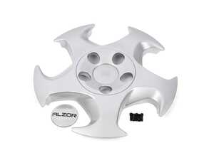 ES#5435365 - 5011-SIL-L - 17" Style 5011 Wheel Cover - Silver - Left - Priced Each - Replacement left side wheel cover for Alzor Style 5011 - Alzor - BMW