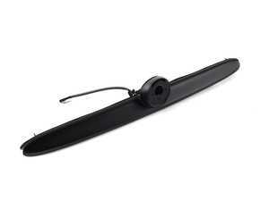 ES#78595 - 51138231892 - Trunk Lid Trim/Handle - With Key Button - Black. The trim panel that is located above the license plate - Genuine BMW - BMW
