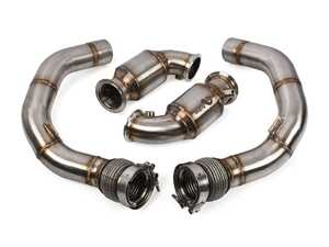 ES#4905078 - 11-063A - Aflow Catted Downpipes - Easily bolts-on no cutting or welding required! - Active Autowerke - BMW