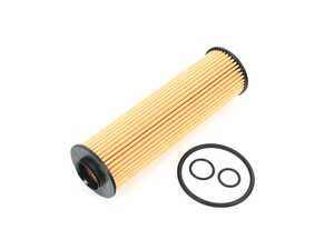 ES#2883852 - 2711800509 - Engine Oil Filter - Priced Each - Includes all o-rings needed for installation - Vaico - Mercedes Benz