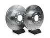 ES#3990057 - K6038 - Z23 Evolution Sport Brake Upgrade Kit - Front - Includes Z23 Carbon-Fiber Ceramic Brake Pads, Drilled & Slotted Zinc Plated Rotors, and stainless-steel hardware - Power Stop - BMW