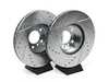 ES#3990057 - K6038 - Z23 Evolution Sport Brake Upgrade Kit - Front - Includes Z23 Carbon-Fiber Ceramic Brake Pads, Drilled & Slotted Zinc Plated Rotors, and stainless-steel hardware - Power Stop - BMW