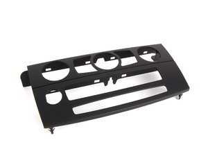 ES#117016 - 51456976362 - Climate Control Cover - For vehicles without iDrive - Genuine BMW - BMW