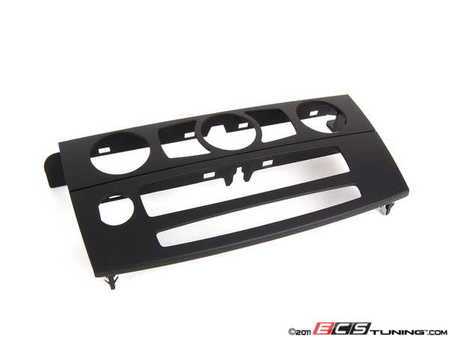 ES#117016 - 51456976362 - Climate Control Cover - For vehicles without iDrive - Genuine BMW - BMW