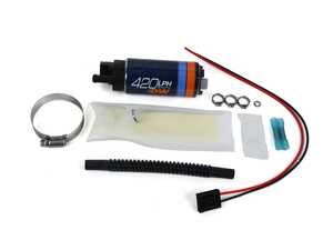 ES#5456577 - 9-421-1031 - DW420 Fuel Pump - With Install Kit - This premium fuel pump delivers a massive 420 LPH to ensure your engine never starves under heavy acceleration or high-boost conditions. - DeatschWerks - BMW