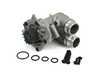 ES#3647064 - 06H121026DD -  Aluminum Water Pump Module (06H121026DD) - Complete water pump housing module, includes thermostat, temp sensor, and gasket - Featuring a full aluminum housing with metal impeller! - Metelli - Audi Volkswagen